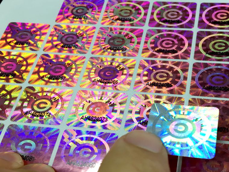 激光鐳射標簽