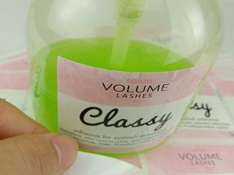 清潔劑標(biāo)簽